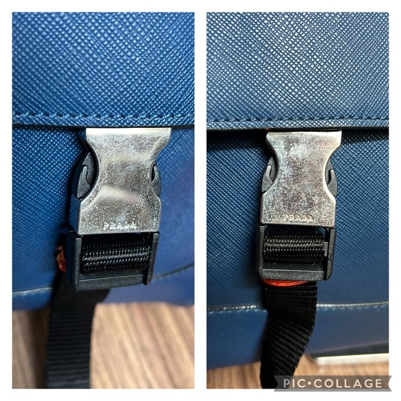 A188 - ๐ฏ % authentic Prada messenger crossbody bag - Picture 12 of 16